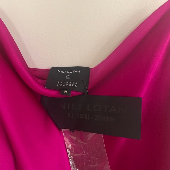 NWT Nili Lotan Gemma 100% Silk Cami in Fuschia - Picture 8 of 8